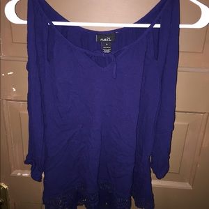 Blue blouse